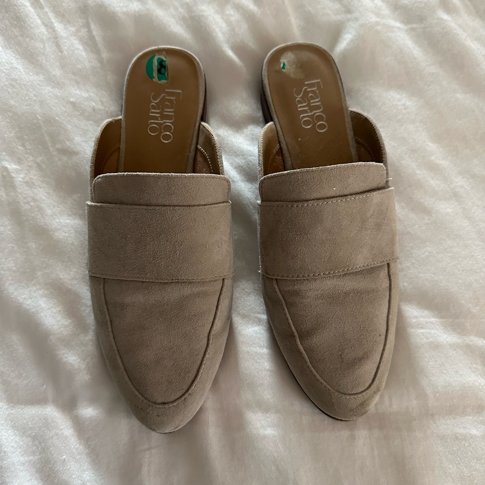 Taupe Mules